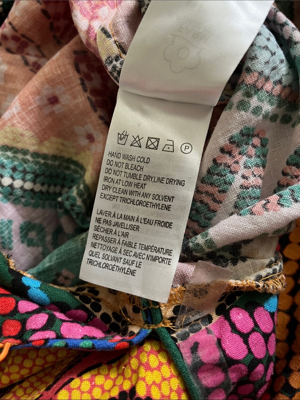 AG26 Farm Rio Dotted Patchwork Midi Dress - Picture 12 of 14